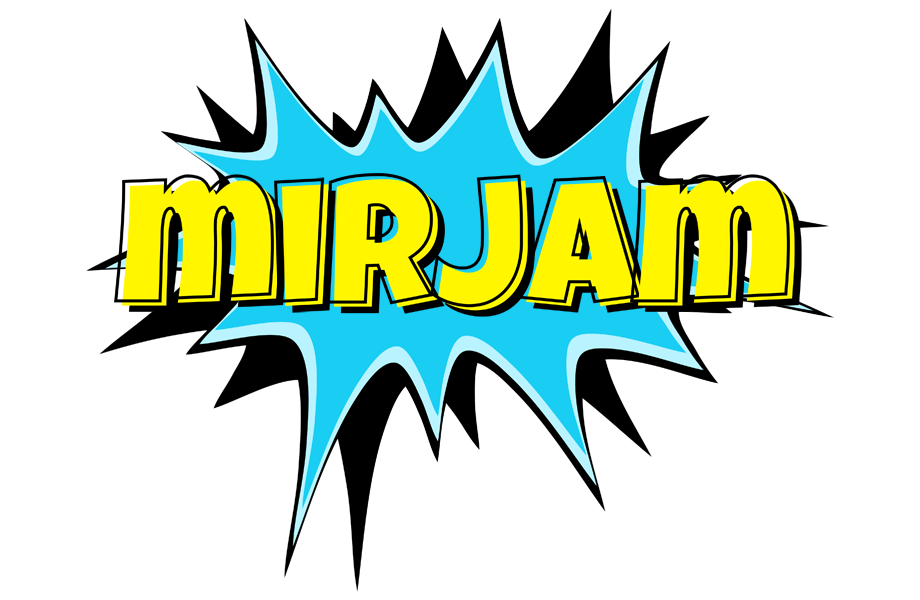 Mirjam amazing logo