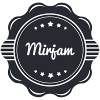 Mirjam badge logo