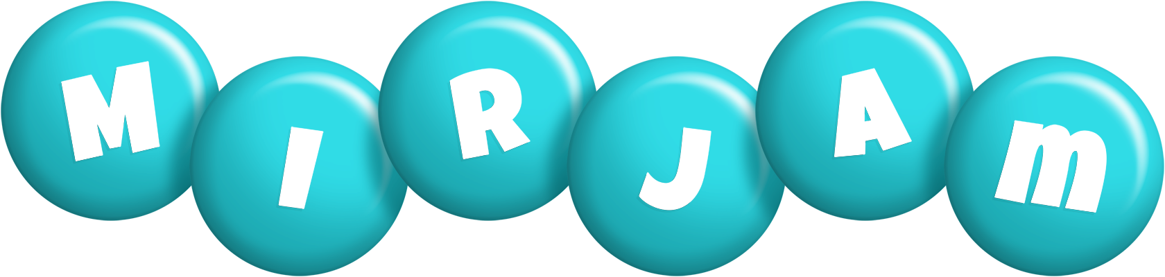 Mirjam candy-azur logo