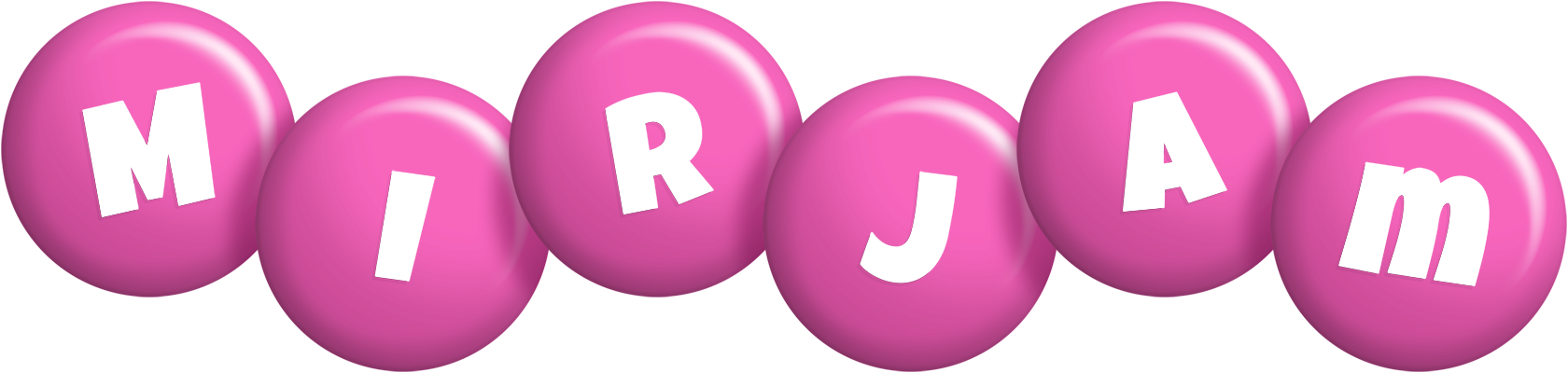 Mirjam candy-pink logo
