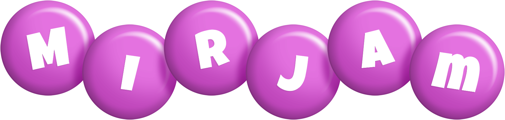 Mirjam candy-purple logo