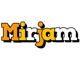 Mirjam cartoon logo