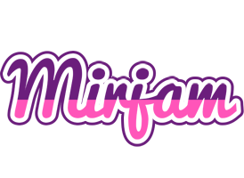 Mirjam cheerful logo