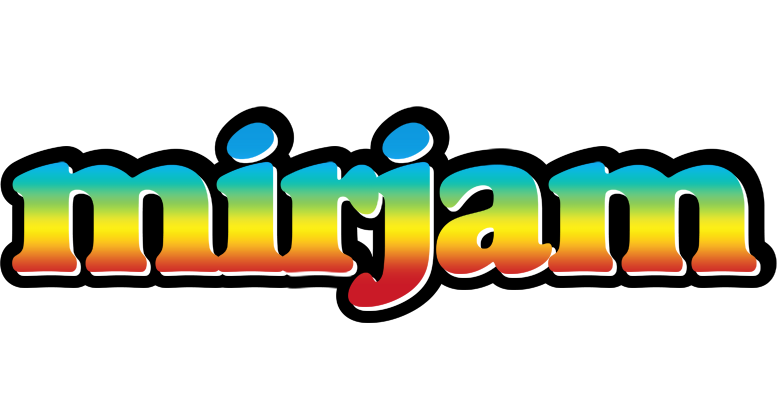 Mirjam color logo