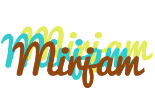 Mirjam cupcake logo