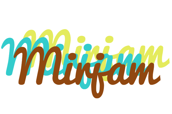 Mirjam cupcake logo