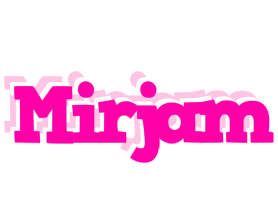 Mirjam dancing logo