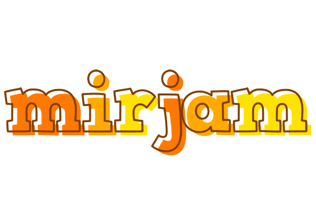 Mirjam desert logo
