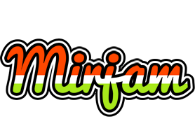 Mirjam exotic logo