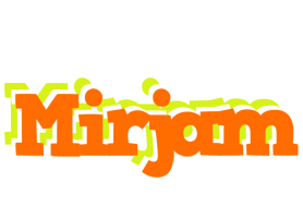 Mirjam healthy logo