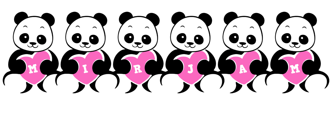 Mirjam love-panda logo