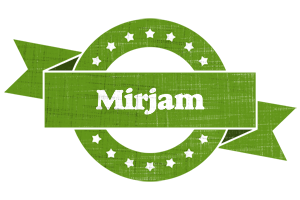 Mirjam natural logo