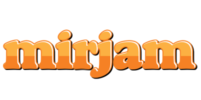 Mirjam orange logo