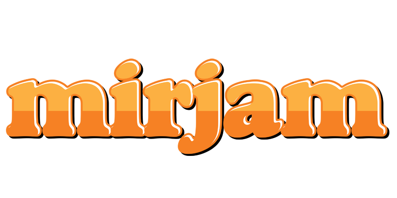 Mirjam orange logo