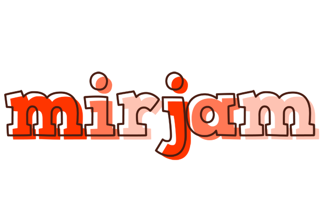 Mirjam paint logo