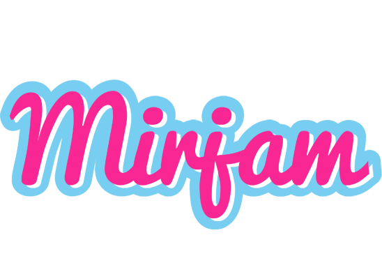 Mirjam popstar logo
