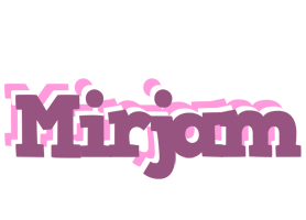 Mirjam relaxing logo