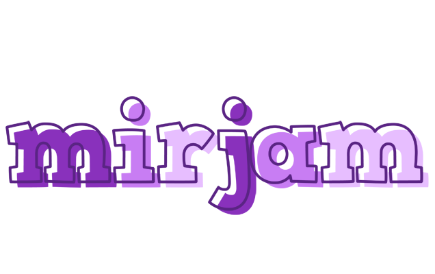 Mirjam sensual logo