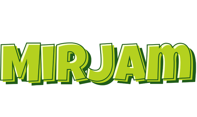 Mirjam summer logo