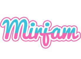 Mirjam woman logo