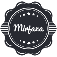 Mirjana badge logo