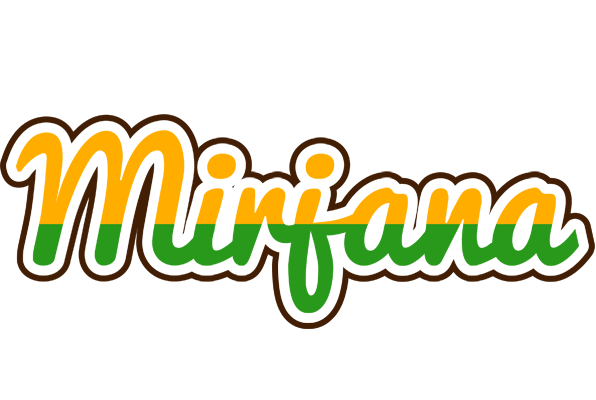 Mirjana banana logo