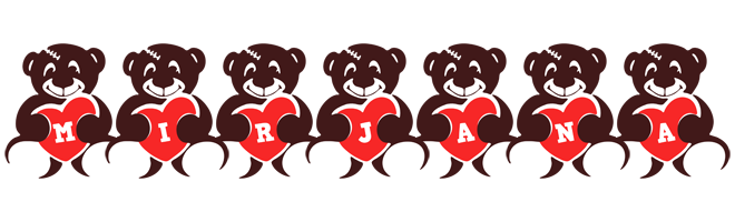 Mirjana bear logo