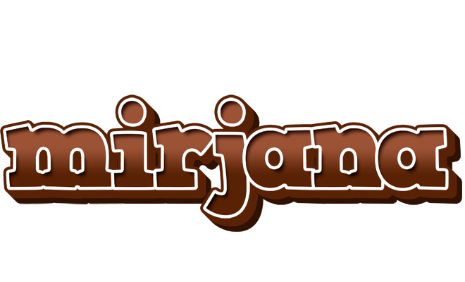 Mirjana brownie logo