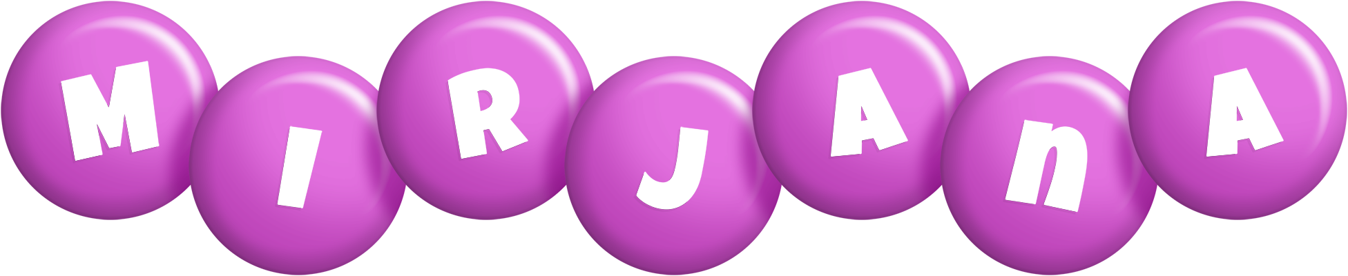 Mirjana candy-purple logo