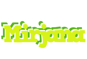 Mirjana citrus logo