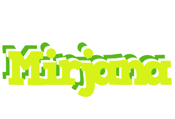 Mirjana citrus logo