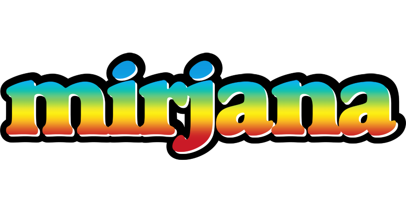 Mirjana color logo