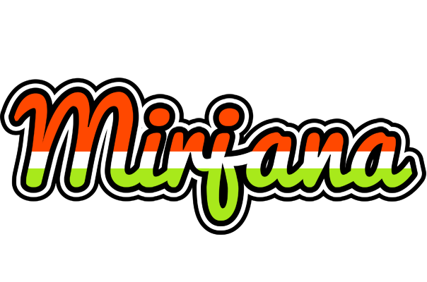 Mirjana exotic logo