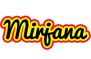 Mirjana flaming logo