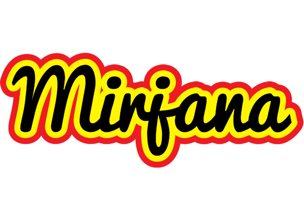 Mirjana flaming logo