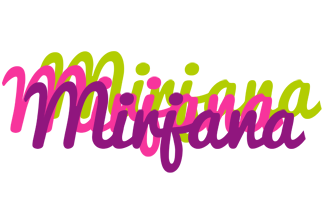 Mirjana flowers logo