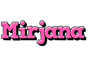 Mirjana girlish logo