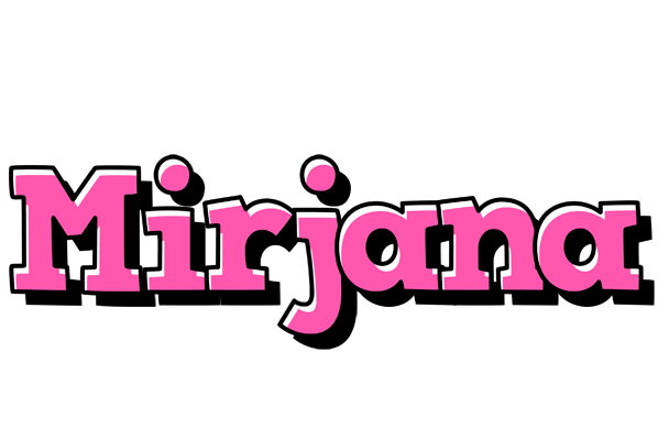 Mirjana girlish logo