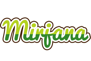 Mirjana golfing logo