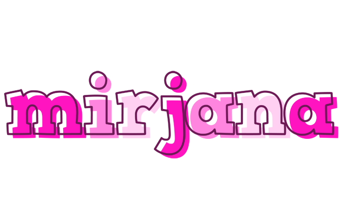 Mirjana hello logo