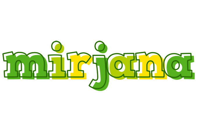 Mirjana juice logo