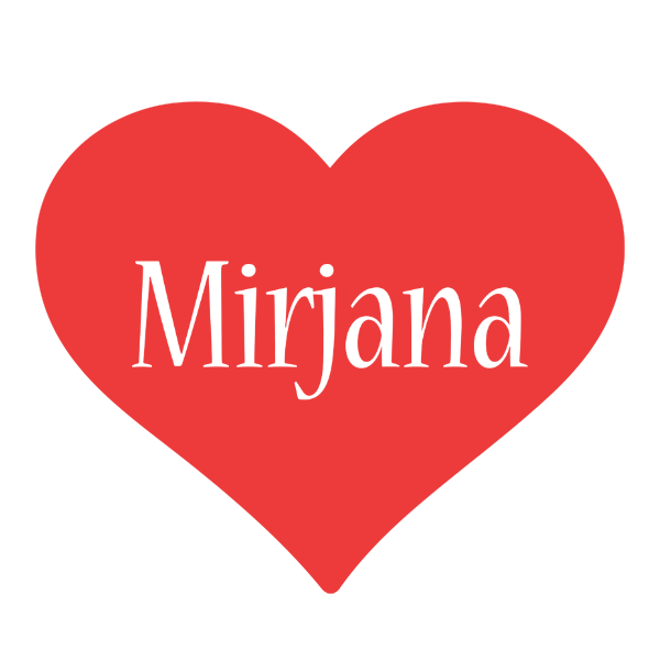 Mirjana love logo