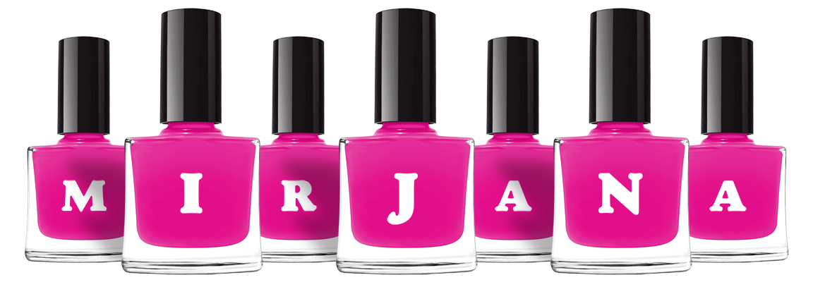 Mirjana nails logo