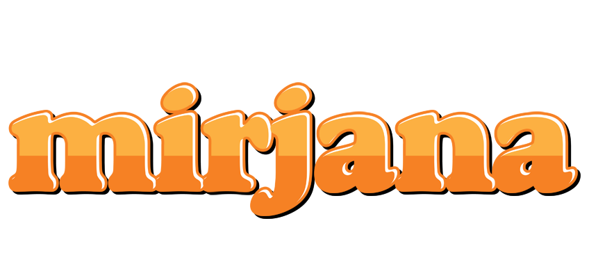 Mirjana orange logo