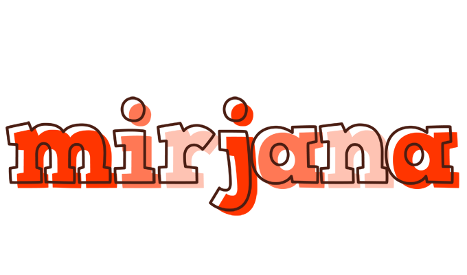 Mirjana paint logo