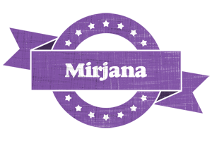 Mirjana royal logo