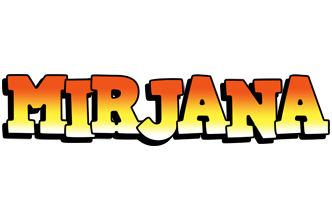 Mirjana sunset logo