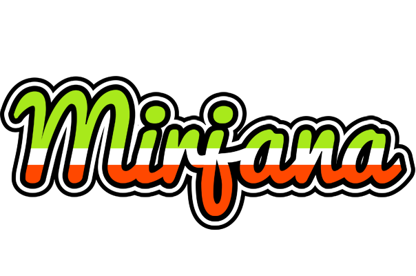 Mirjana superfun logo