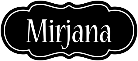 Mirjana welcome logo