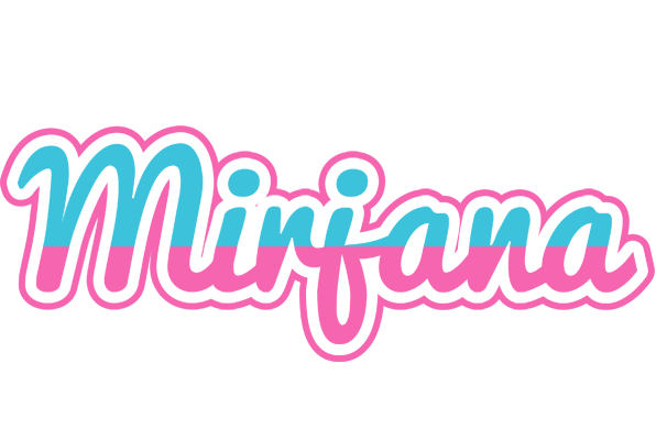 Mirjana woman logo